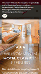 Mobile Screenshot of hotel-classic-freiburg.de